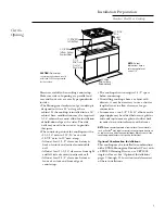 Предварительный просмотр 5 страницы GE Monogram ZGU375LS Installation Instructions Manual