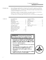 Preview for 2 page of GE Monogram ZGU375NSD3SS Owner'S Manual