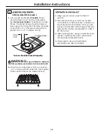 Preview for 11 page of GE Monogram ZGU384L Installation Instructions Manual