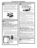 Preview for 26 page of GE Monogram ZGU384L Installation Instructions Manual