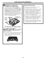 Preview for 28 page of GE Monogram ZGU384L Installation Instructions Manual