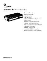 Preview for 4 page of GE Monogram ZGU48N6RWSS Dimensions And Specifications