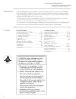 Preview for 2 page of GE Monogram ZGW125EN3SS Use And Care Manual