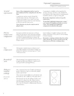 Preview for 8 page of GE Monogram ZGW125EN3SS Use And Care Manual