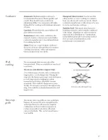 Preview for 17 page of GE Monogram ZGW125EN3SS Use And Care Manual