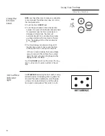 Предварительный просмотр 16 страницы GE Monogram ZHU30 Owner'S Manual