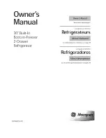 Preview for 1 page of GE Monogram ZIC30GNZAII Owner'S Manual