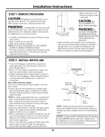 Preview for 10 page of GE Monogram ZIC360N RH Design & Installation Manual