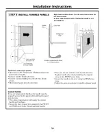 Preview for 14 page of GE Monogram ZIC360N RH Design & Installation Manual