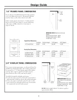 Preview for 7 page of GE Monogram ZIC360N RH Design Manual