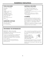 Preview for 9 page of GE Monogram ZIC360N RH Design Manual