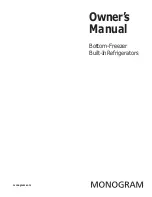 GE Monogram ZIC360NHALH Owner'S Manual preview