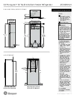 Preview for 3 page of GE Monogram ZIC360NHLH Installation Instructions Manual