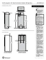 Preview for 7 page of GE Monogram ZIC360NHLH Installation Instructions Manual