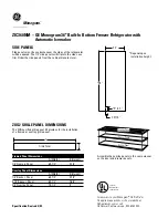 Preview for 4 page of GE Monogram ZIC360NM Datasheet