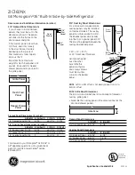 Preview for 3 page of GE Monogram ZIC360NX Specification