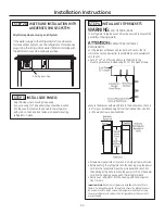 Preview for 11 page of GE Monogram ZIC360NXRH Installation Instructions Manual