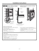 Preview for 15 page of GE Monogram ZIC360NXRH Installation Instructions Manual