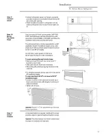 Предварительный просмотр 17 страницы GE Monogram ZIC36N LH Manual And Installation Instructions