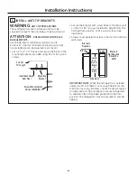 Предварительный просмотр 9 страницы GE Monogram ZICP720 Installation Instructions Manual