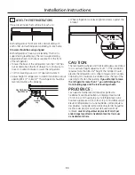 Предварительный просмотр 11 страницы GE Monogram ZICP720 Installation Instructions Manual