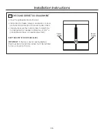 Предварительный просмотр 14 страницы GE Monogram ZICP720 Installation Instructions Manual