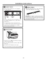 Предварительный просмотр 18 страницы GE Monogram ZICP720 Installation Instructions Manual