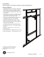 Preview for 2 page of GE Monogram ZICS360NX Datasheet