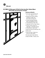 Предварительный просмотр 5 страницы GE Monogram ZICS36NA Dimension Manual