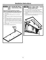 Preview for 26 page of GE Monogram ZIF360NHLH Installation Instructions Manual