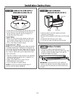 Preview for 29 page of GE Monogram ZIF360NHLH Installation Instructions Manual