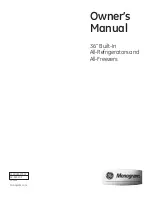 Preview for 1 page of GE Monogram ZIF360NHRH Owner'S Manual