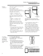 Preview for 14 page of GE Monogram ZIFI240 Owner'S Manual