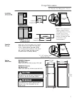 Preview for 5 page of GE Monogram ZIFS36N LH Installation Instructions Manual