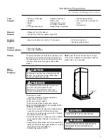 Preview for 8 page of GE Monogram ZIFS36N LH Installation Instructions Manual