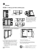 Preview for 3 page of GE Monogram ZIR36NM Dimension Manual