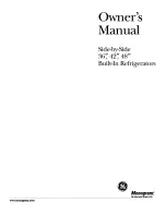 GE Monogram ZIS360NMC Owner'S Manual preview