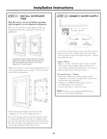 Preview for 18 page of GE Monogram ZIS360NRJ Design And Installation Manual