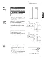 Preview for 19 page of GE Monogram ZIS36N Custom Options Manual And Installation Instructions