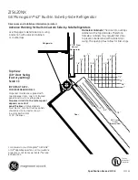 Preview for 4 page of GE Monogram ZIS420NX Dimensions And Installation Information