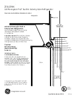 Preview for 5 page of GE Monogram ZIS420NX Dimensions And Installation Information