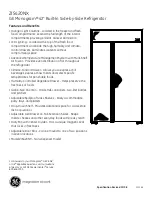 Preview for 6 page of GE Monogram ZIS420NX Dimensions And Installation Information