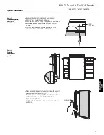 Preview for 35 page of GE Monogram ZIS42N Custom Options Manual And Installation Instructions