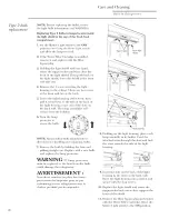 Preview for 22 page of GE Monogram ZISB360DRI Owner'S Manual