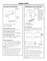 Preview for 3 page of GE Monogram ZISB420DRK Design And Installation Manual