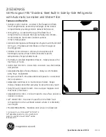 Preview for 2 page of GE Monogram ZISS360NXSS Datasheet