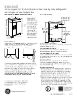 Preview for 1 page of GE Monogram ZISS420DXSS Datasheet