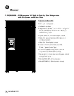 Preview for 7 page of GE Monogram ZISW480D Dimensions And Clearances