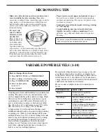 Preview for 7 page of GE Monogram ZMC1095 Series Owner'S Manual