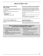 Предварительный просмотр 3 страницы GE Monogram ZMC1095 Series Use And Care Manual